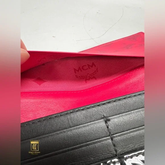 MCM Quilted Patent Leather Wallet - Picture 9 of 14